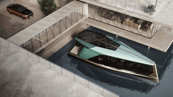 BMW показала странную электрическую яхту на Каннском кинофестивале