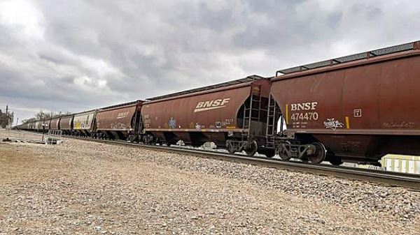 Около 20 вагонов  поезда сошли с рельсов в США