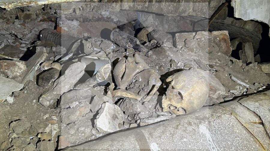 В подвале дома в центре Москвы найдены человеческие кости и череп<br />
