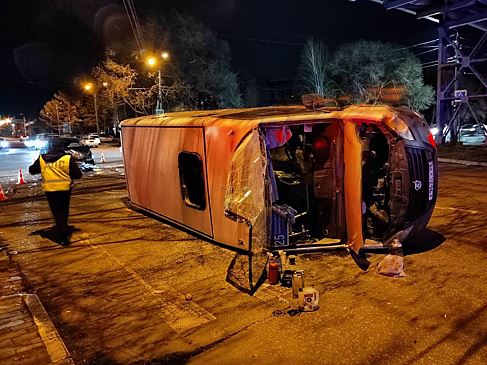 14 человек пострадали в ДТП с маршрутным автобусом в Приамурье